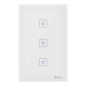 Interruptor wifi touch triple