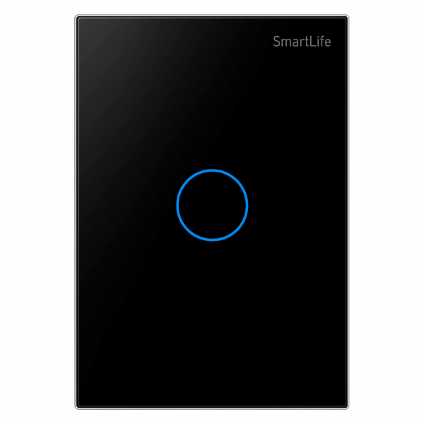 Interruptor Inteligente DS121 sencillo Negro