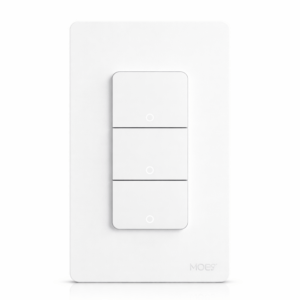 Interruptor Inteligente WiFi Push 3 Botones MOES