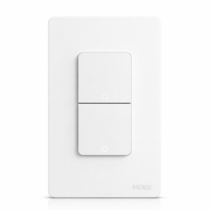 Interruptor Inteligente WiFi Push 2 Botones MOES