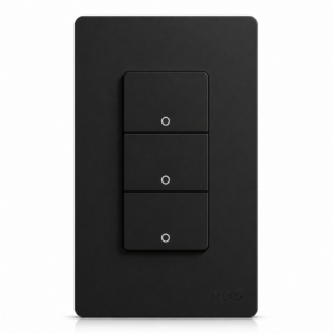 Interruptor Inteligente Zigbee Push MOES de 3 Canales