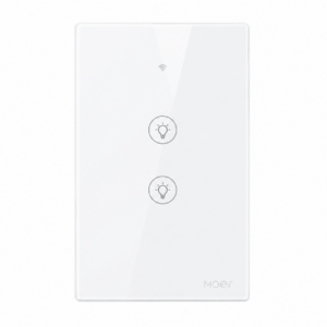 Dimmer Inteligente WiFi Touch MOES de 2 Canales
