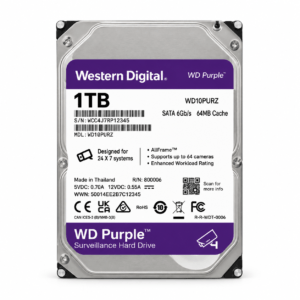 Disco Duro para Videovigilancia WD Purple 12TB