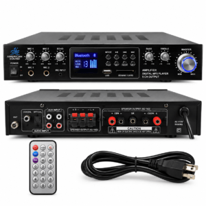 Amplificador American Sound 200W RMS Bluetooth 5 Salidas