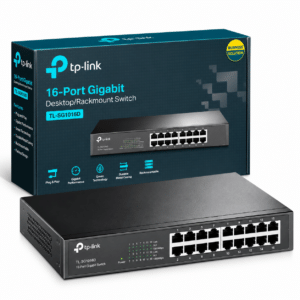 Switch Gigabit TP-Link TL-SG1016D de 16 Puertos