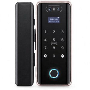 Cerradura Inteligente B4 PRO | Puertas de Vidrio | WiFi | Huella, Reconocimiento Facial, Clave, Tarjeta y App Tuya