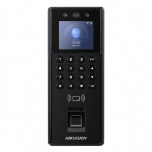 Control de Acceso Hikvision DS-K1T321MFWX-B | WiFi | Reconocimiento Facial, Huella, Tarjeta y Clave