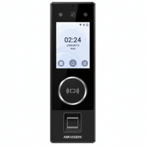 Control de Acceso Hikvision DS-K1T323MBFWX-E1 | WiFi | Reconocimiento Facial, Huella y Tarjeta