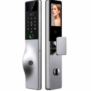 Cerradura Inteligente P4 PRO | WiFi | Huella, Desbloqueo de Palma, Reconocimiento Facial, Clave, Tarjeta y APP Tuya