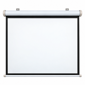 Telón Eléctrico con Control Alámbrico e Inalámbrico de 234cm x 177 cm Aspecto 4:3 DS-TE23