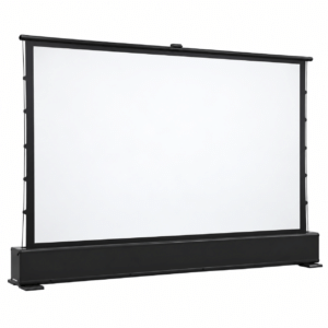 Telón Eléctrico de Piso Elevable 221cm x 142cm Aspecto 16:9 DS-TEP22