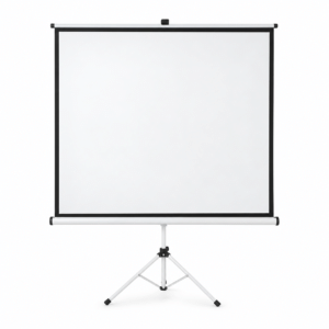 Telón con Trípode de 153cm x 153cm Aspecto 1:1 DS-TT15